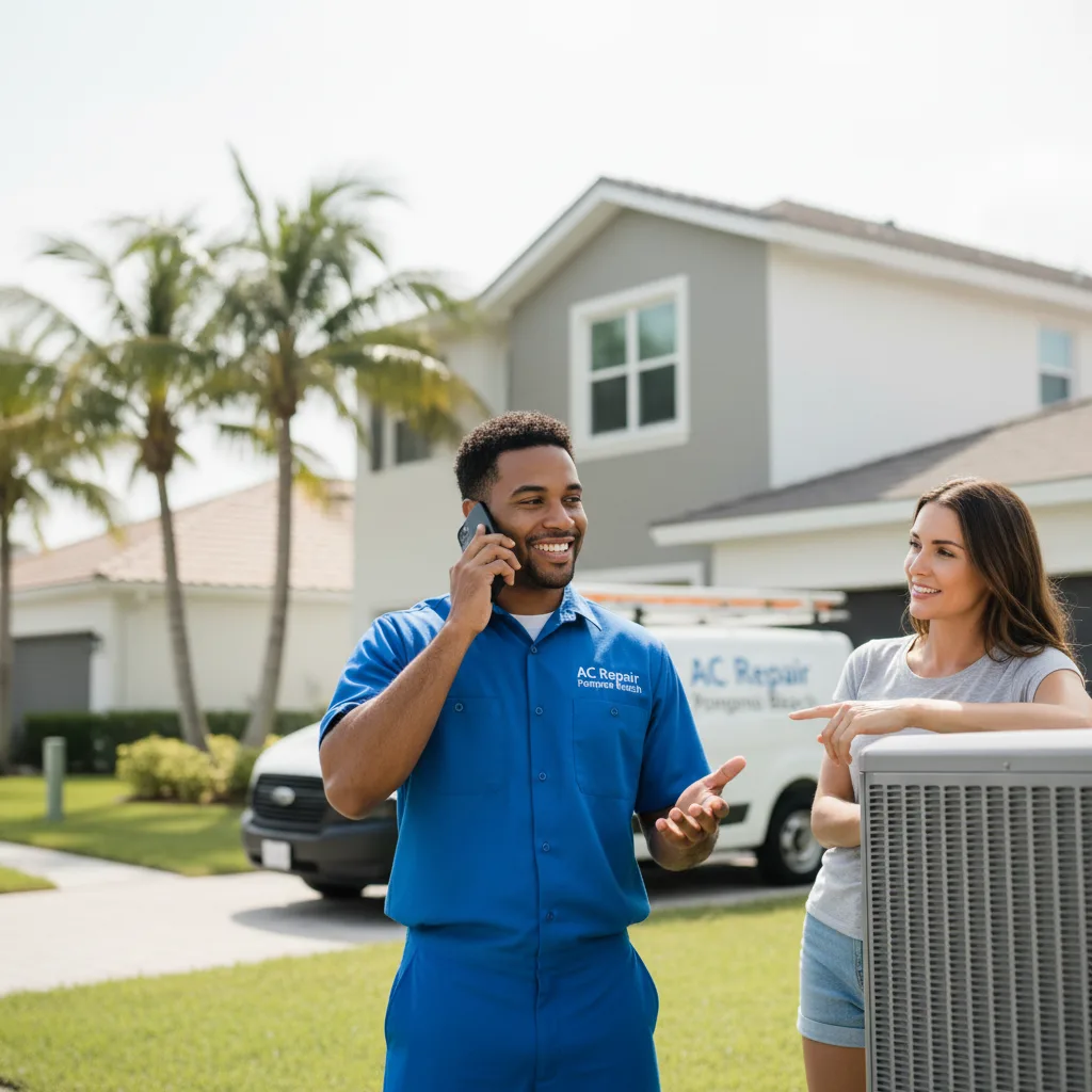 AC Repair Pompano Beach customer support in New Ellenton